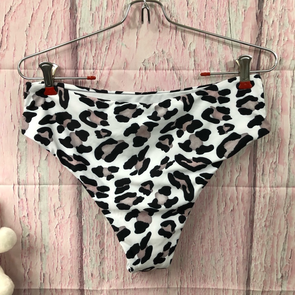 Leopard Print Bikini Bottom sz L NWOT - Picture 4 of 6